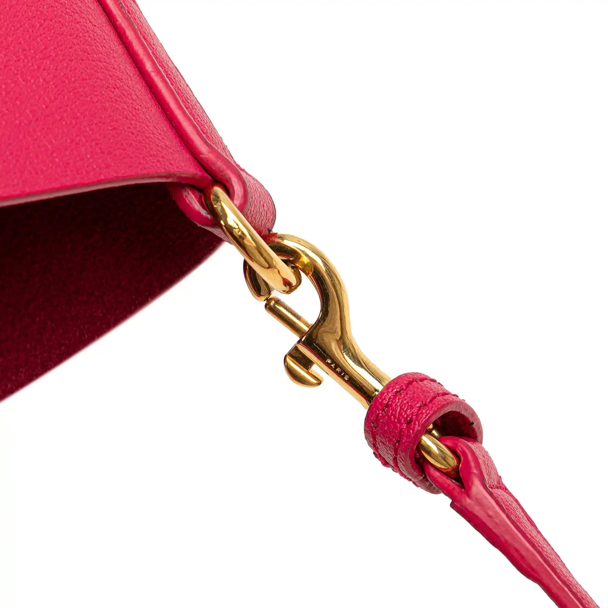 Yves Saint Laurent Toy North/South Shopping Tote Pink Leather