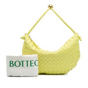 Bottega Veneta Turn Medium Butter Yellow Intrecciato