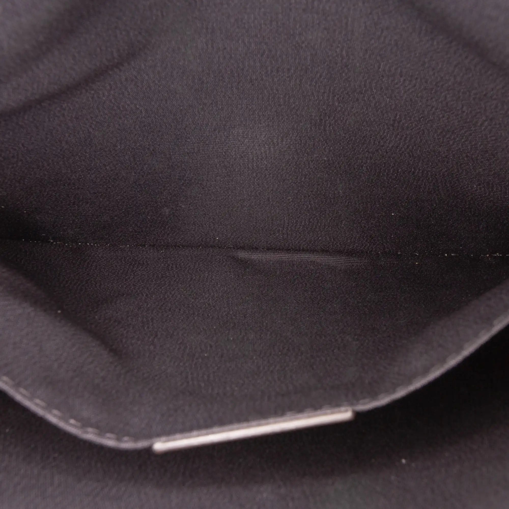 Givenchy Logo Clutch Brown Canvas