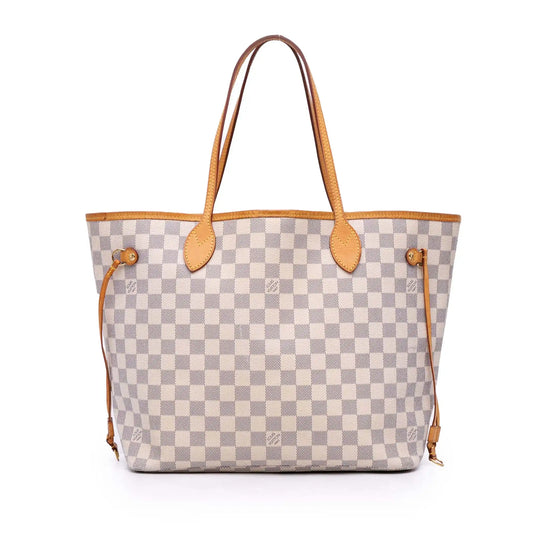 Louis Vuitton Neverfull MM Damier Azur Canvas