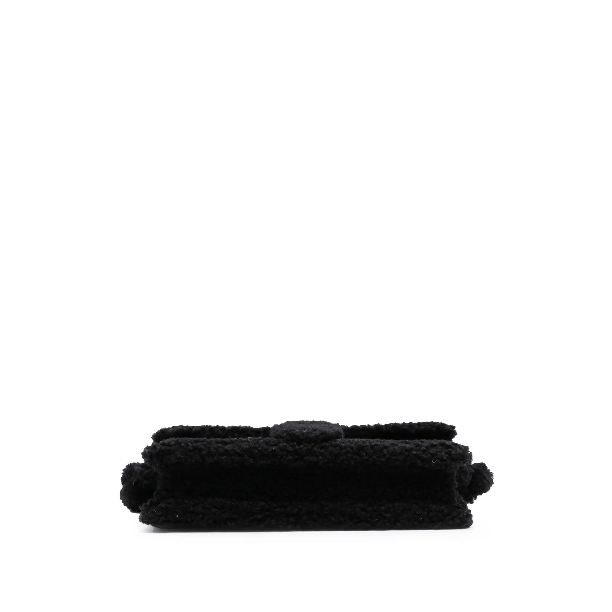 Jacquendus Le Bambidou Black Shearling