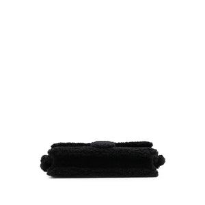 Jacquendus Le Bambidou Black Shearling