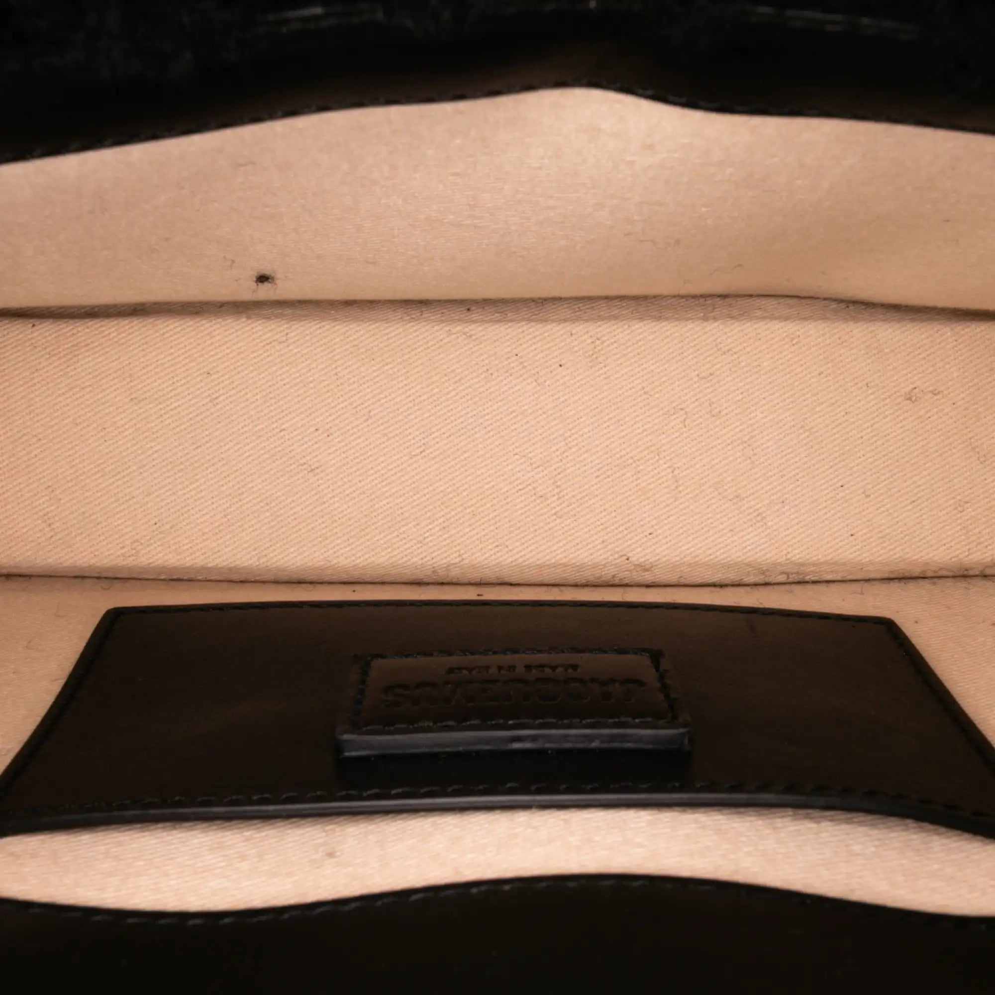Jacquendus Le Bambidou Black Shearling