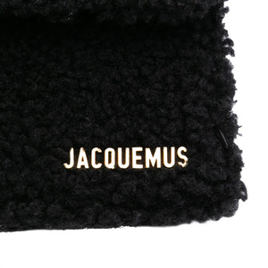Jacquendus Le Bambidou Black Shearling