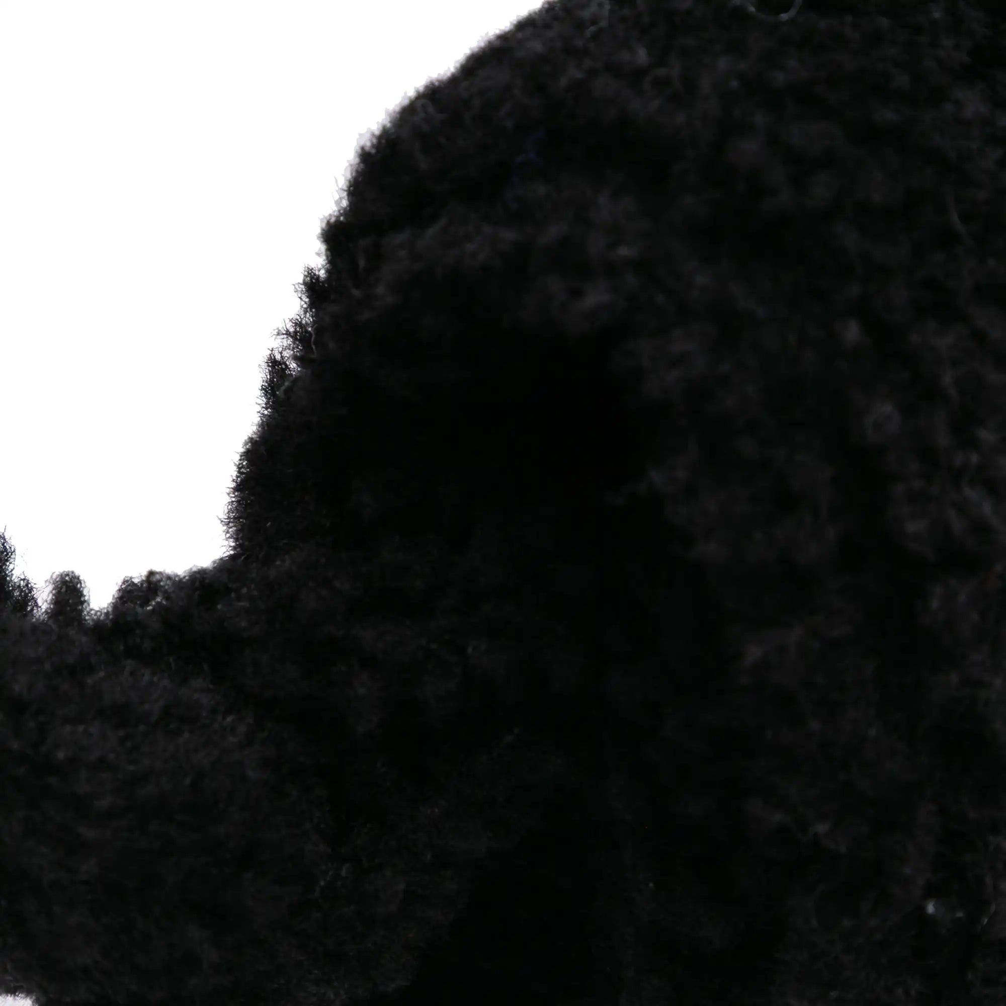 Jacquendus Le Bambidou Black Shearling