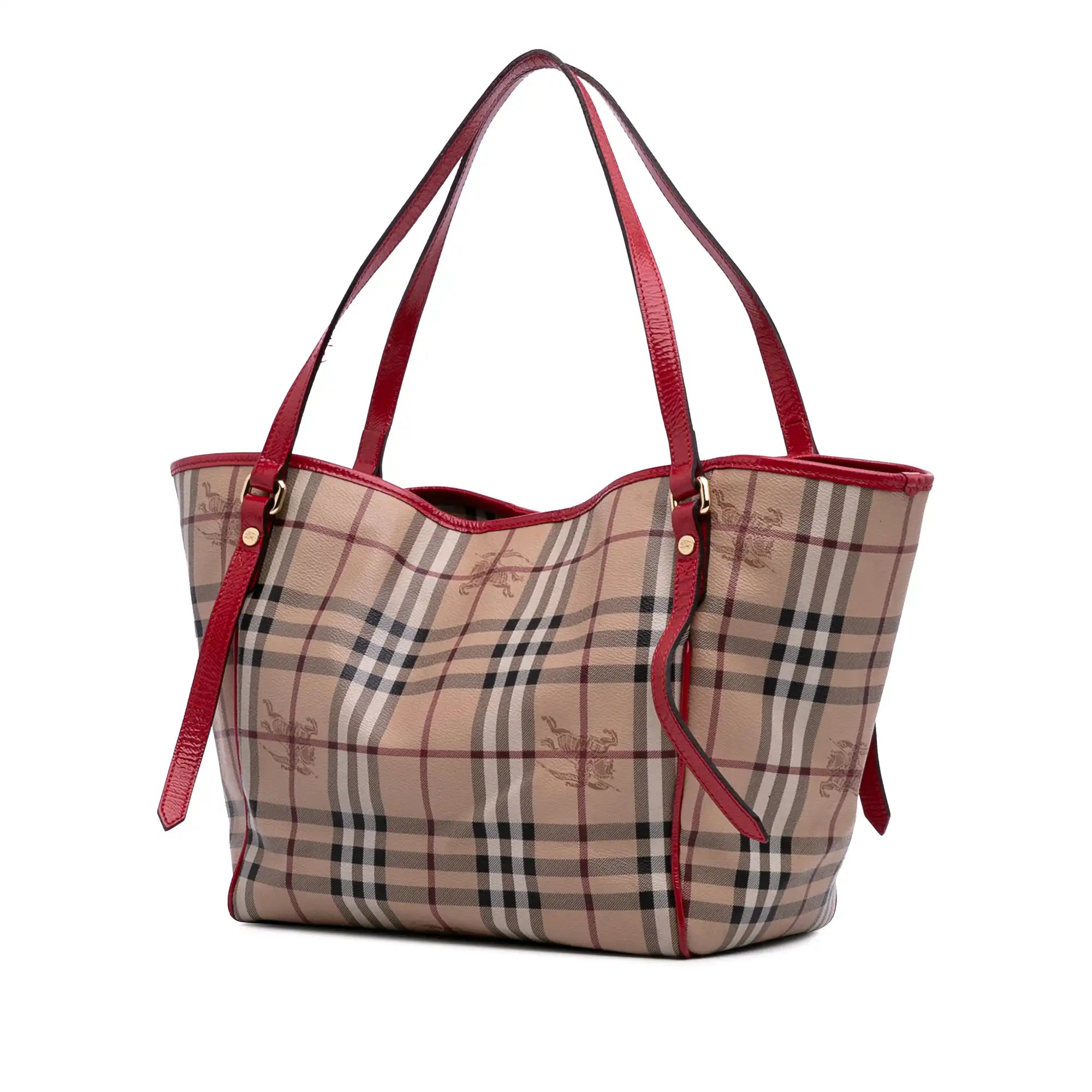 Burberry Haymarket Check Canterbury Tote Small