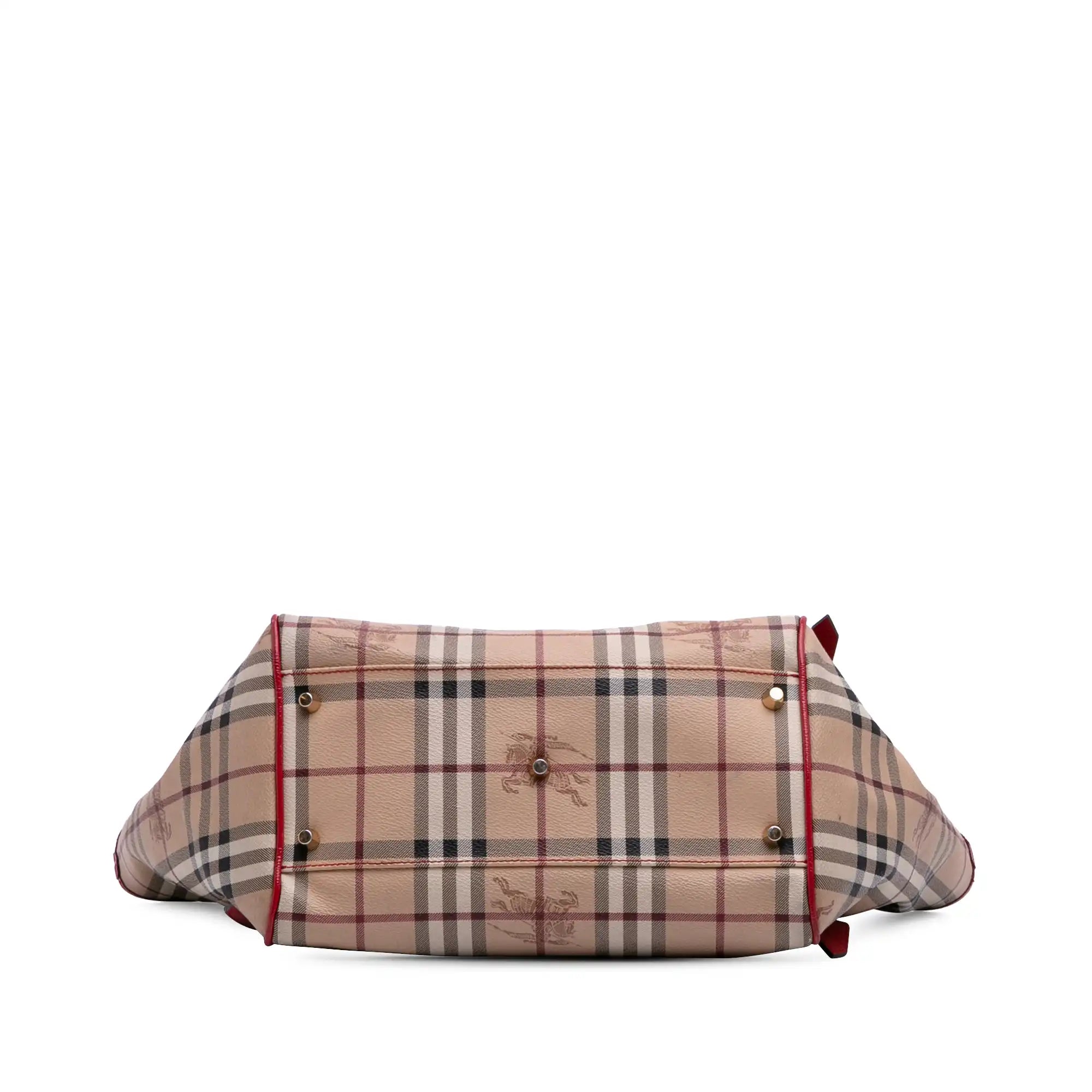 Burberry Haymarket Check Canterbury Tote Small