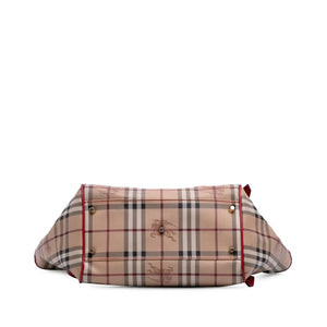 Burberry Haymarket Check Canterbury Tote Small