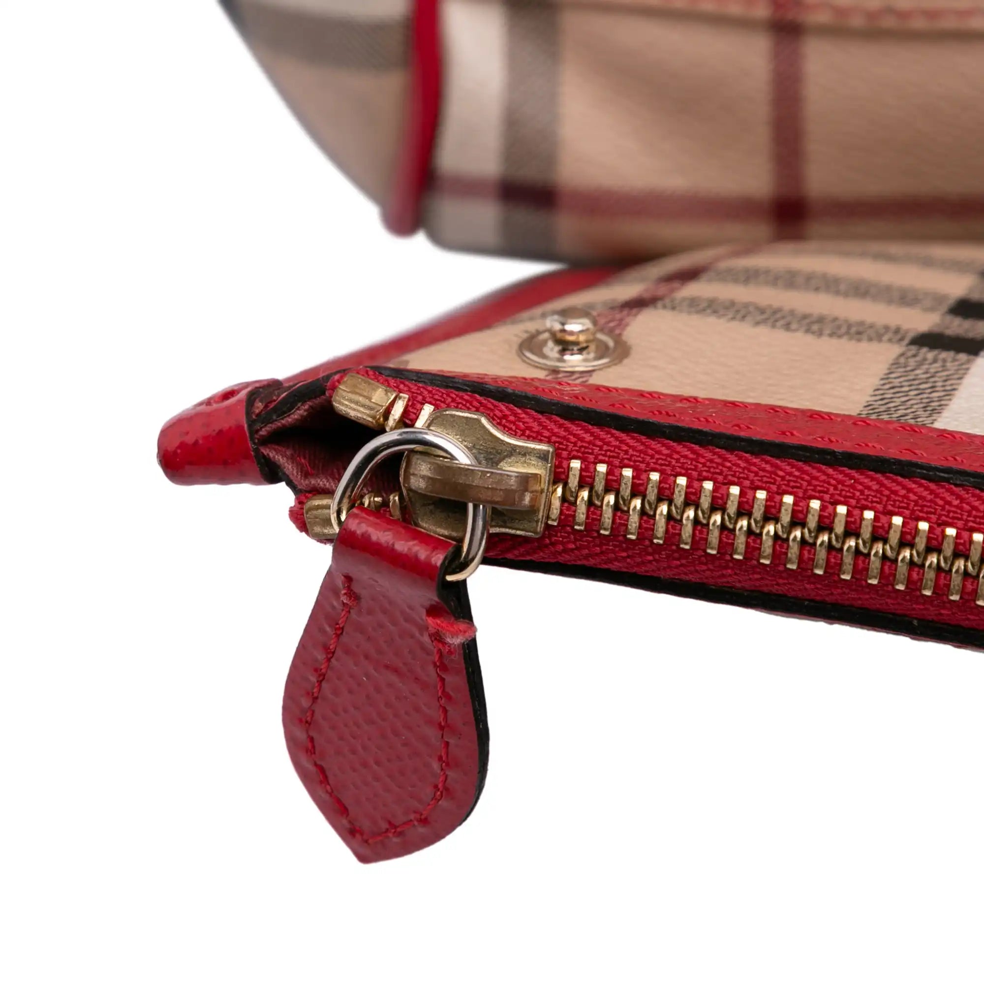 Burberry Haymarket Check Canterbury Tote Small