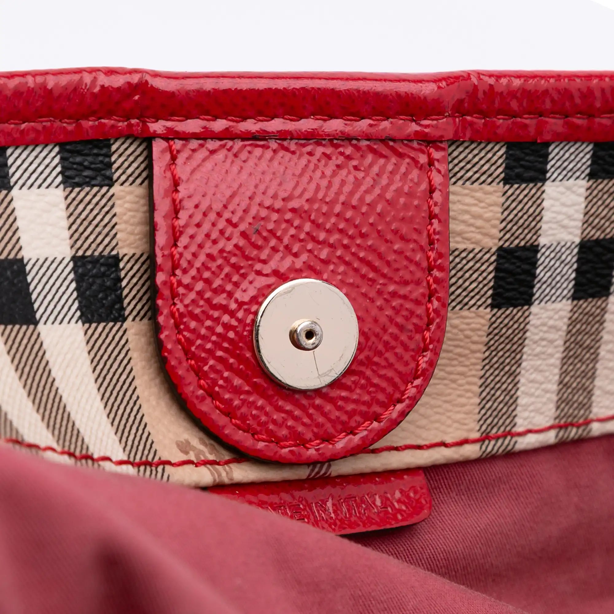 Burberry Haymarket Check Canterbury Tote Small