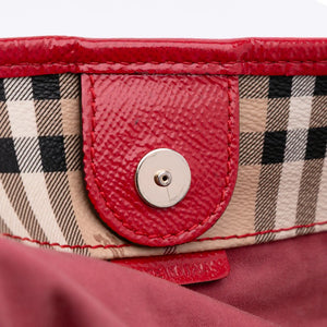 Burberry Haymarket Check Canterbury Tote Small