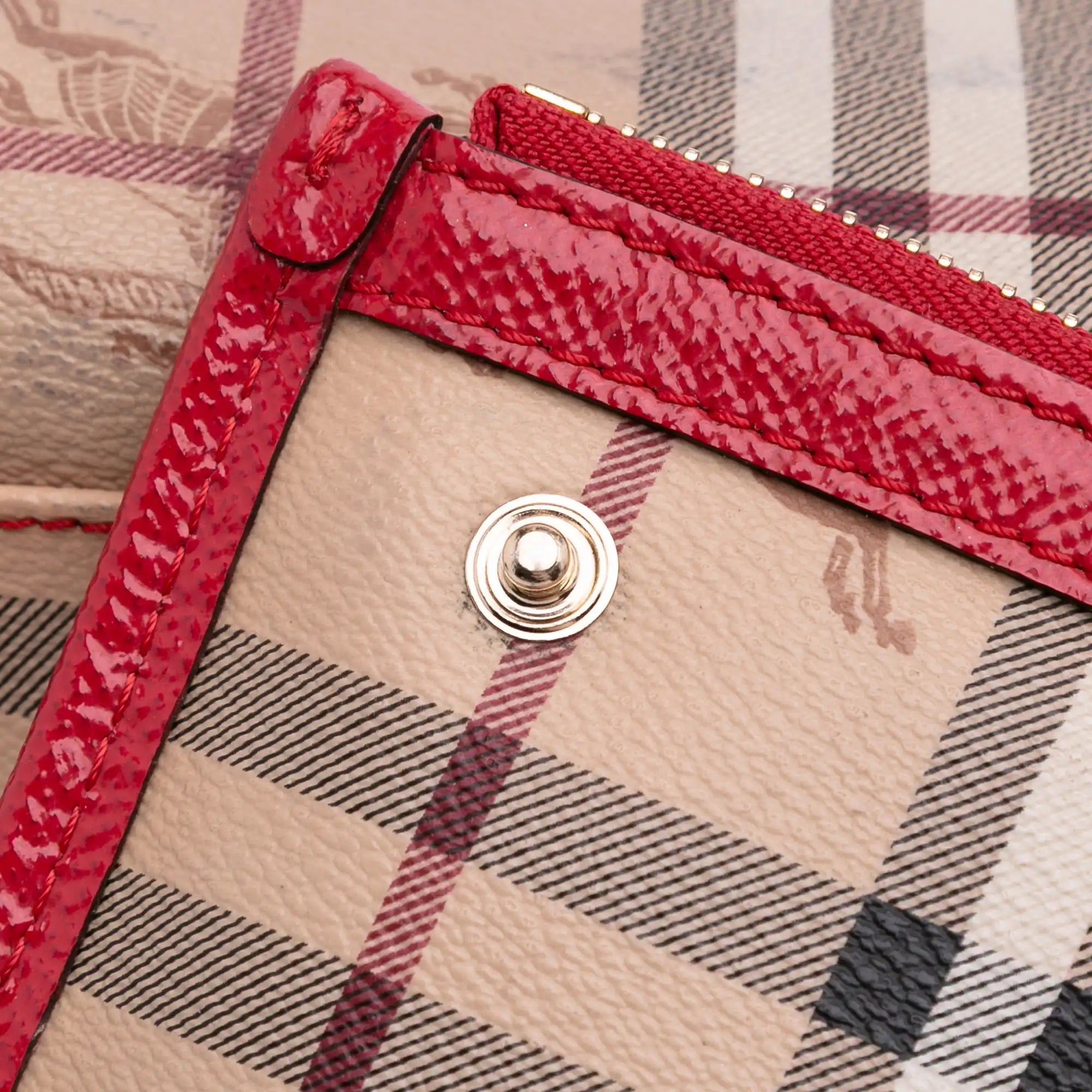 Burberry Haymarket Check Canterbury Tote Small
