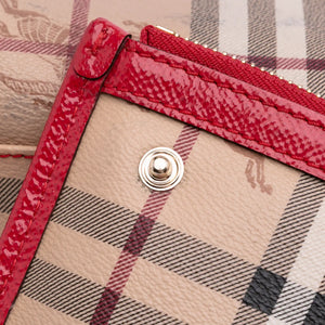 Burberry Haymarket Check Canterbury Tote Small