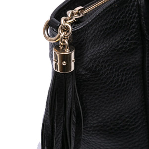Gucci Soho Cellarius Tote Medium Black Leather