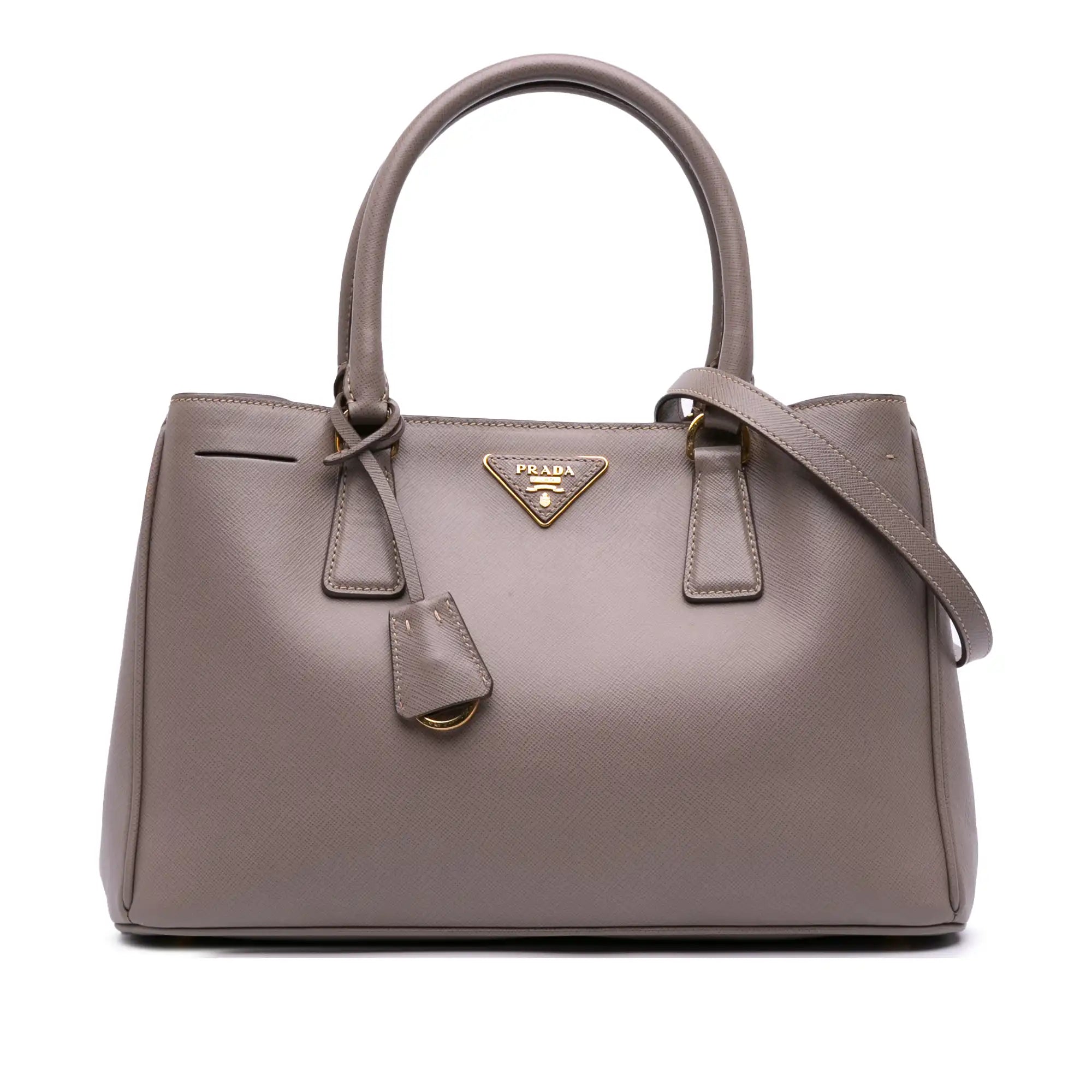 Prada Galleria Small Beige Saffiano