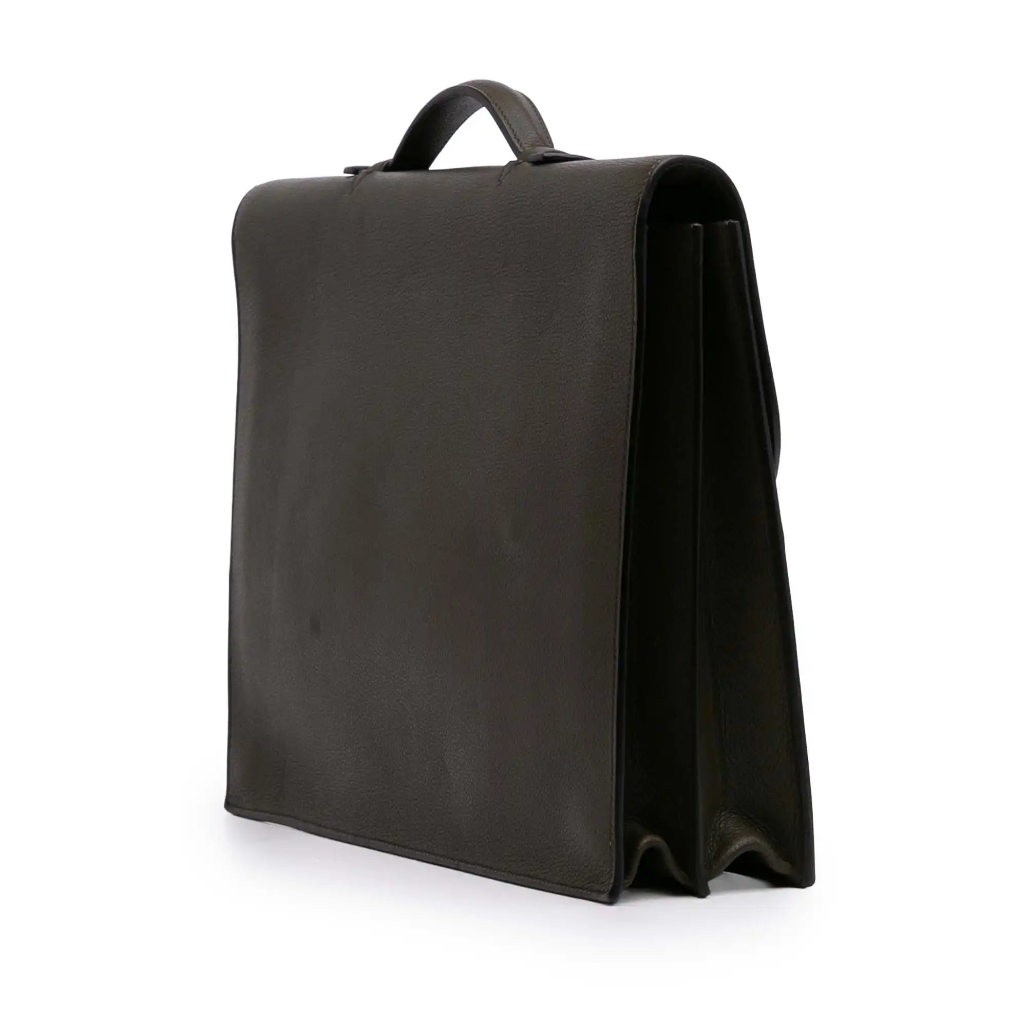 Hermès SAC a Depeches 38 Brown Clemence