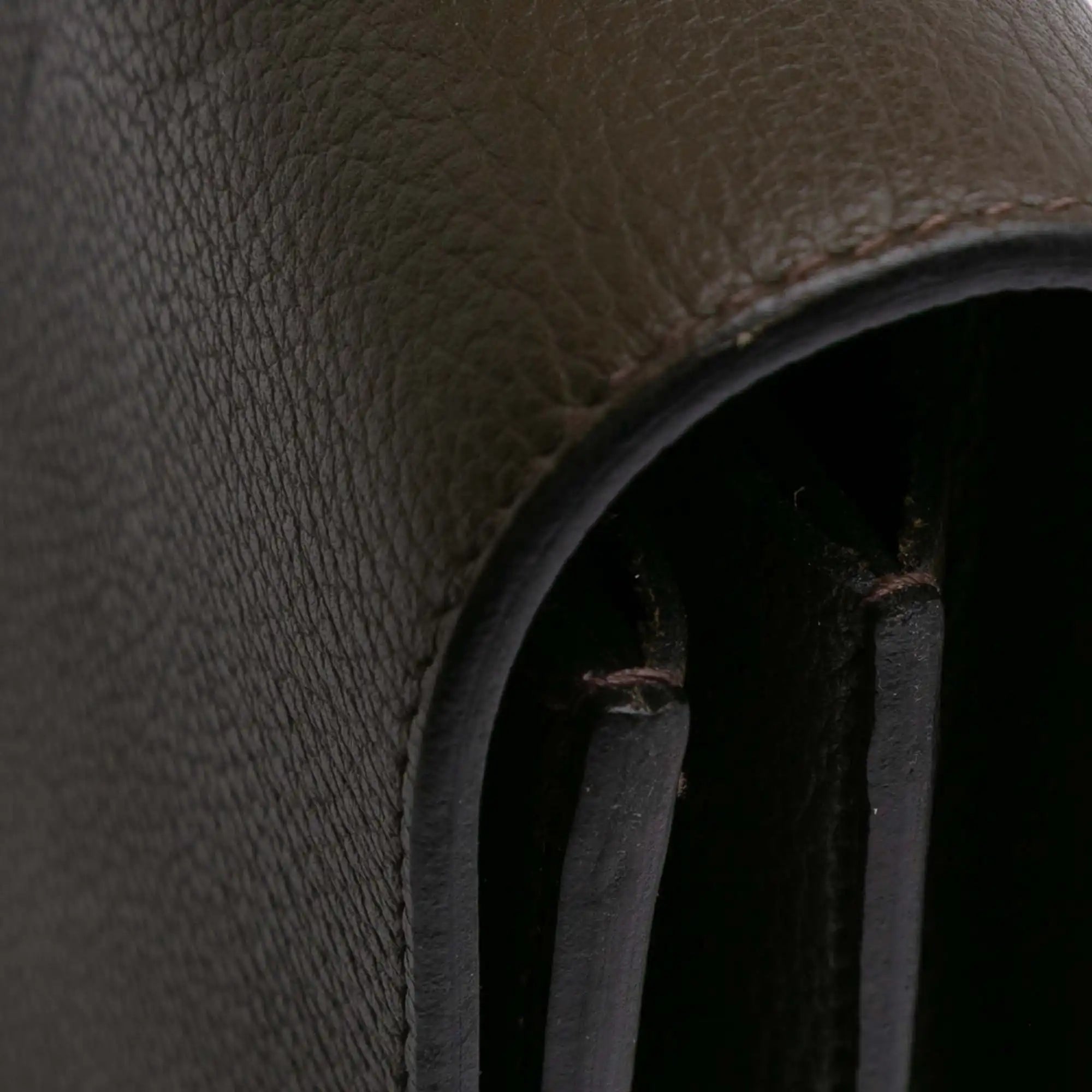 Hermès SAC a Depeches 38 Brown Clemence