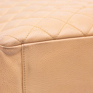Chanel GST beige Caviar Gold