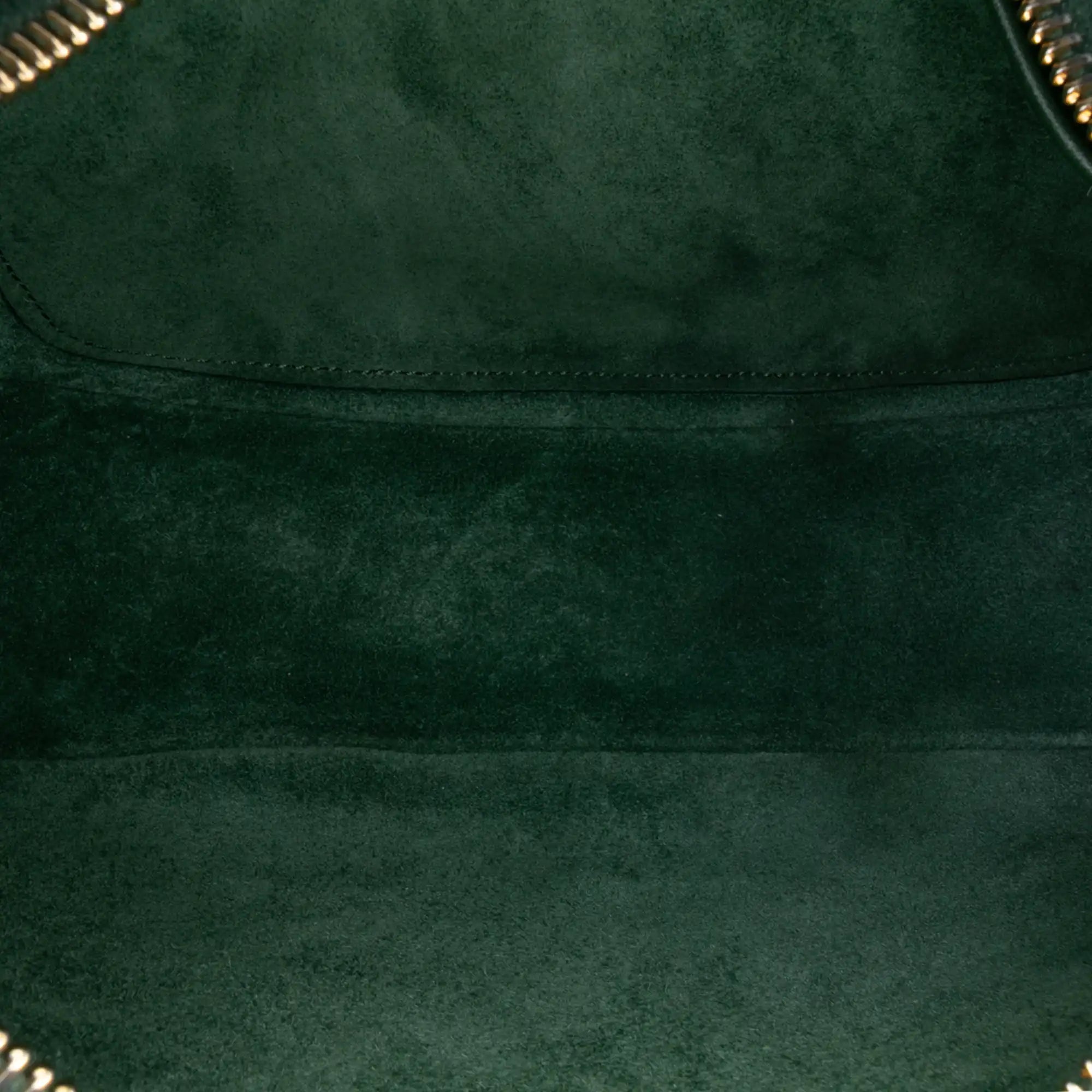 Celine Ava Shoulder Bag Green Leather