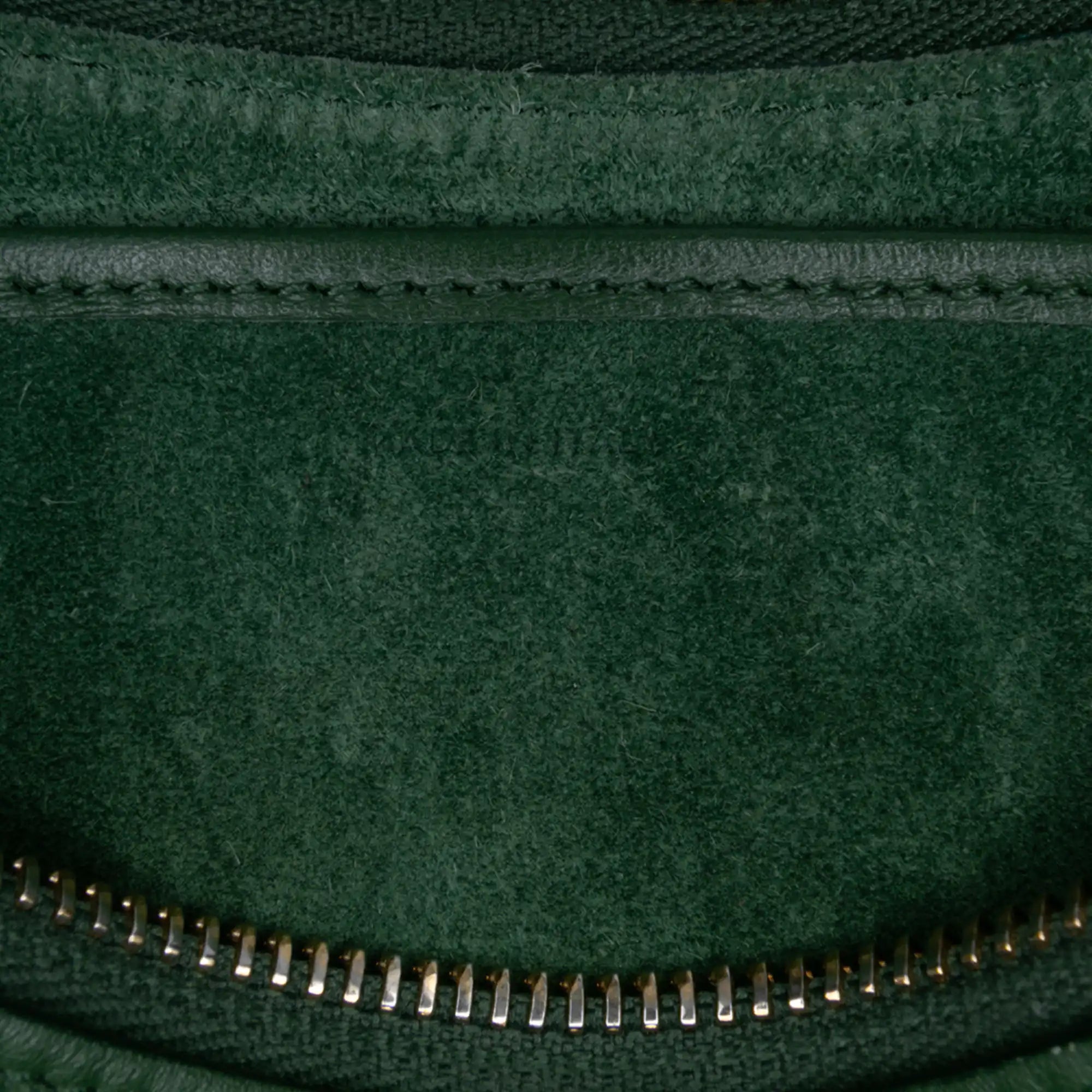 Celine Ava Shoulder Bag Green Leather