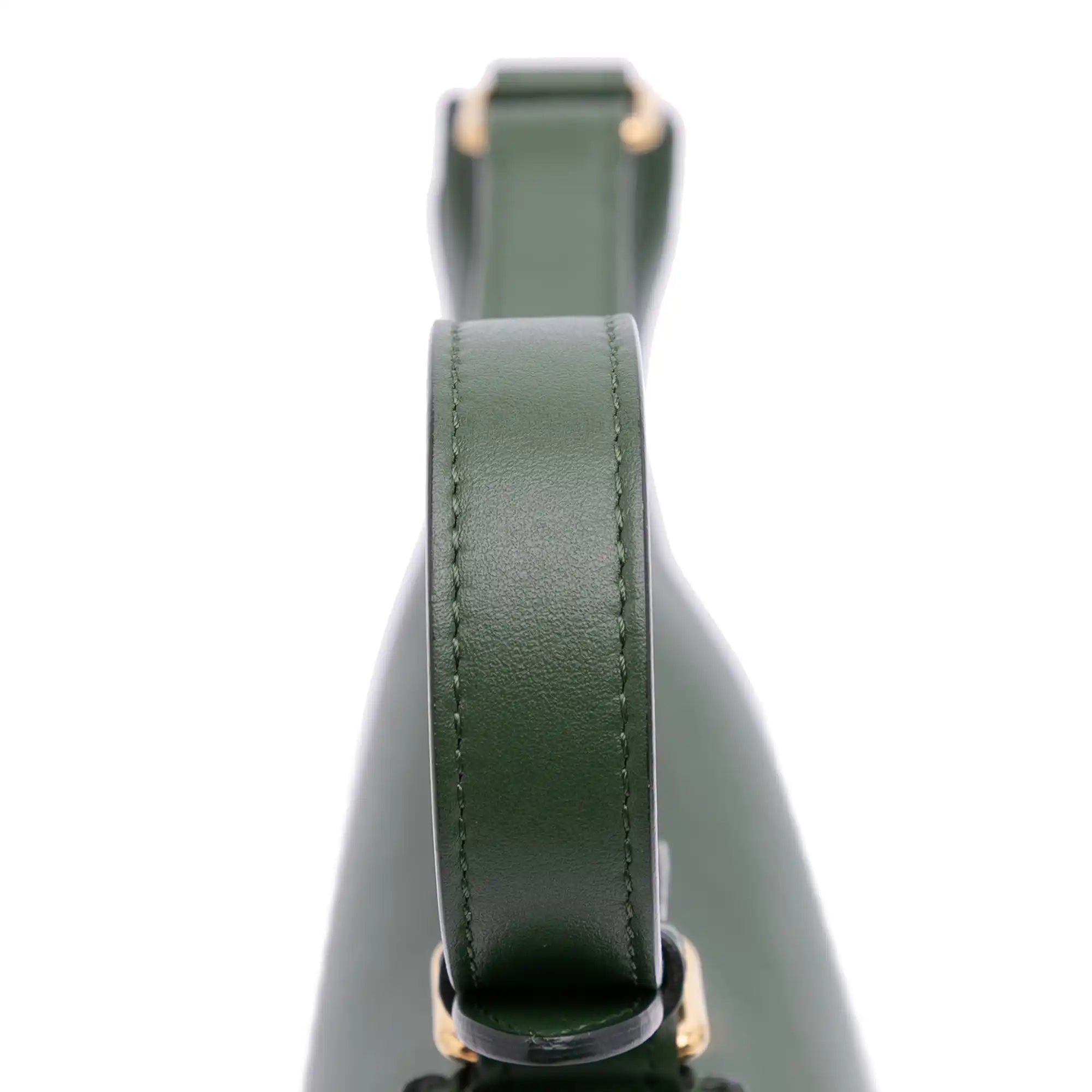 Celine Ava Shoulder Bag Green Leather