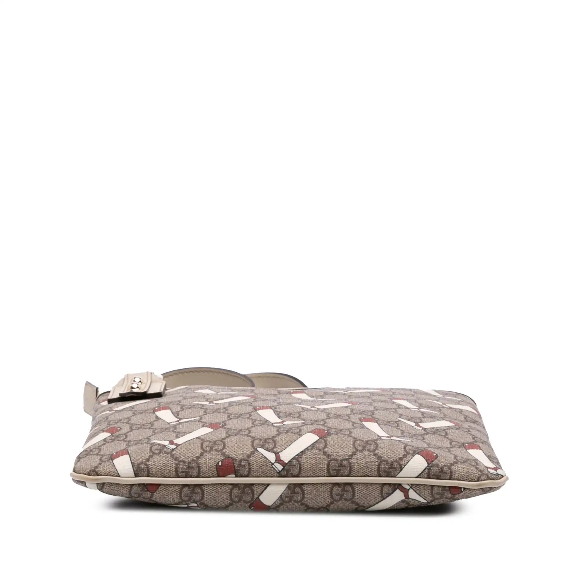 Gucci The Boot Crossbody Bag GG Supreme Canvas