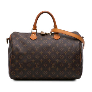 Louis Vuitton Speedy Bandoy 35 Monogram Canvas