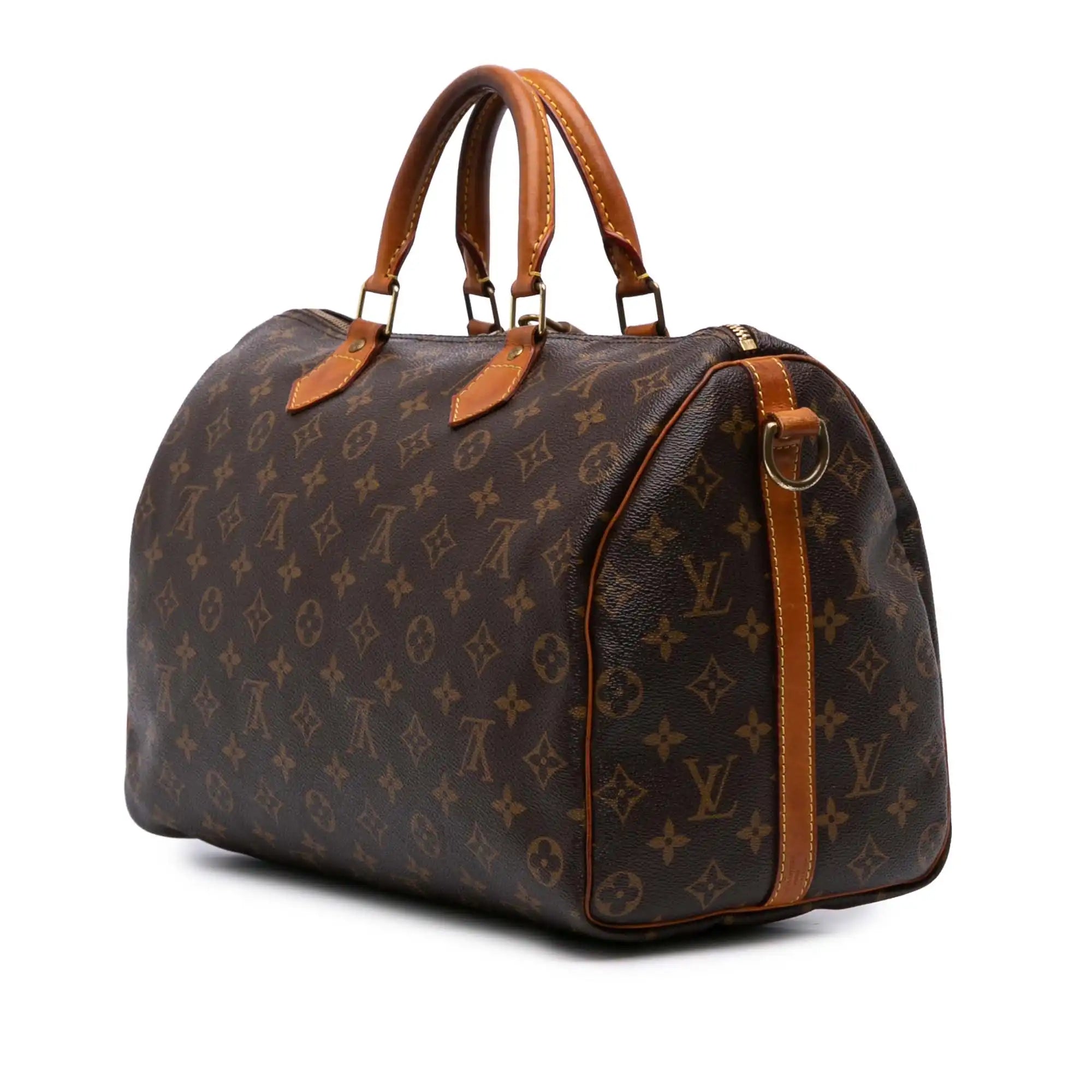 Louis Vuitton Speedy Bandoy 35 Monogram Canvas