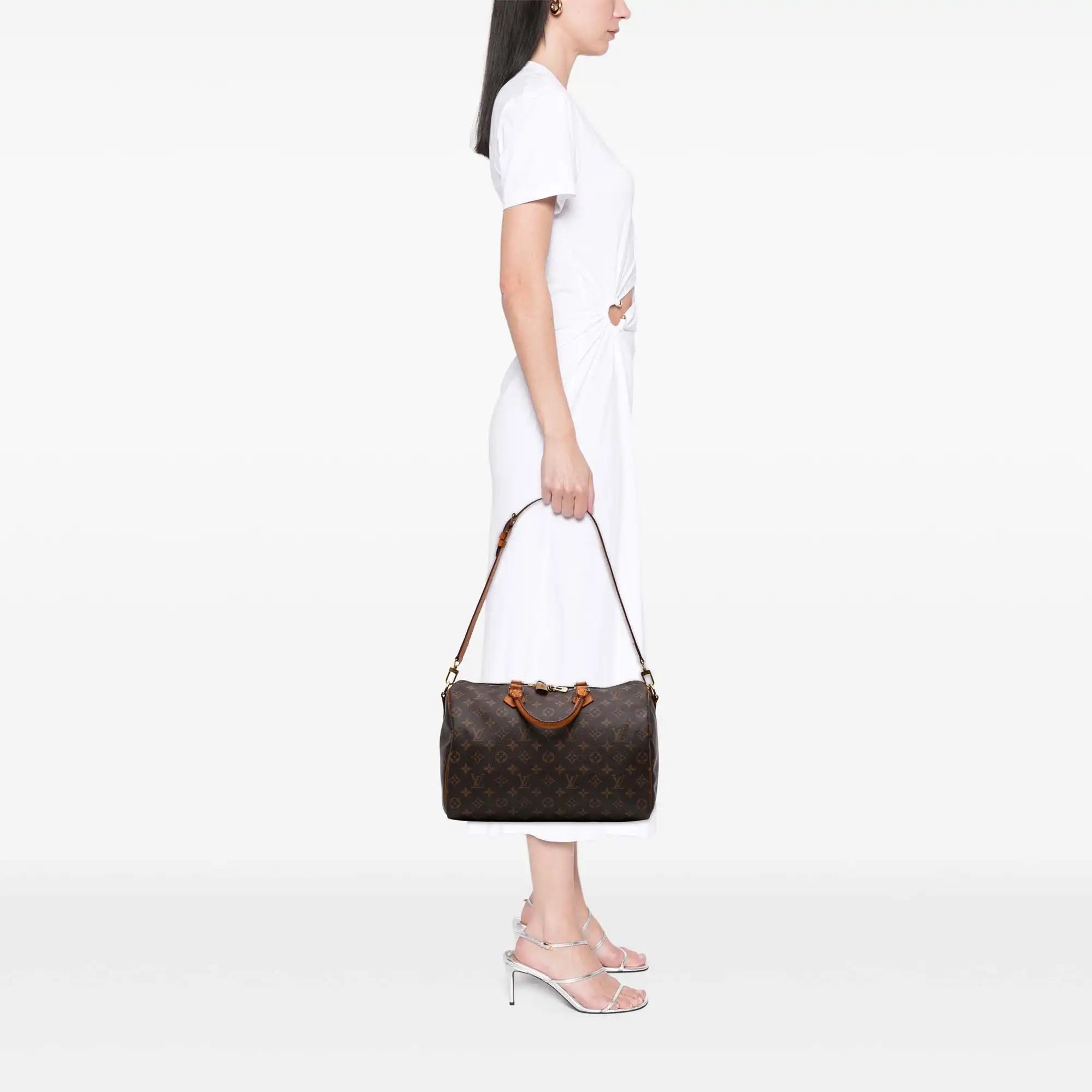 Louis Vuitton Speedy Bandoy 35 Monogram Canvas