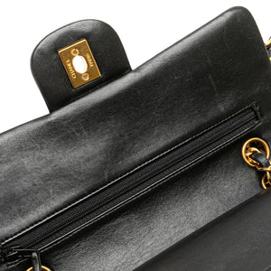 Chanel Classic Double Flap Small Black Lambskin Gold