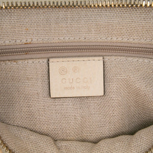 Gucci Bree Small GG Canvas Blue Leather