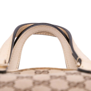 Gucci Bree Small GG Canvas Blue Leather