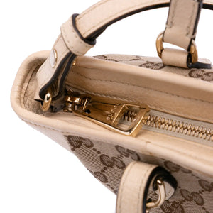 Gucci Bree Small GG Canvas Blue Leather