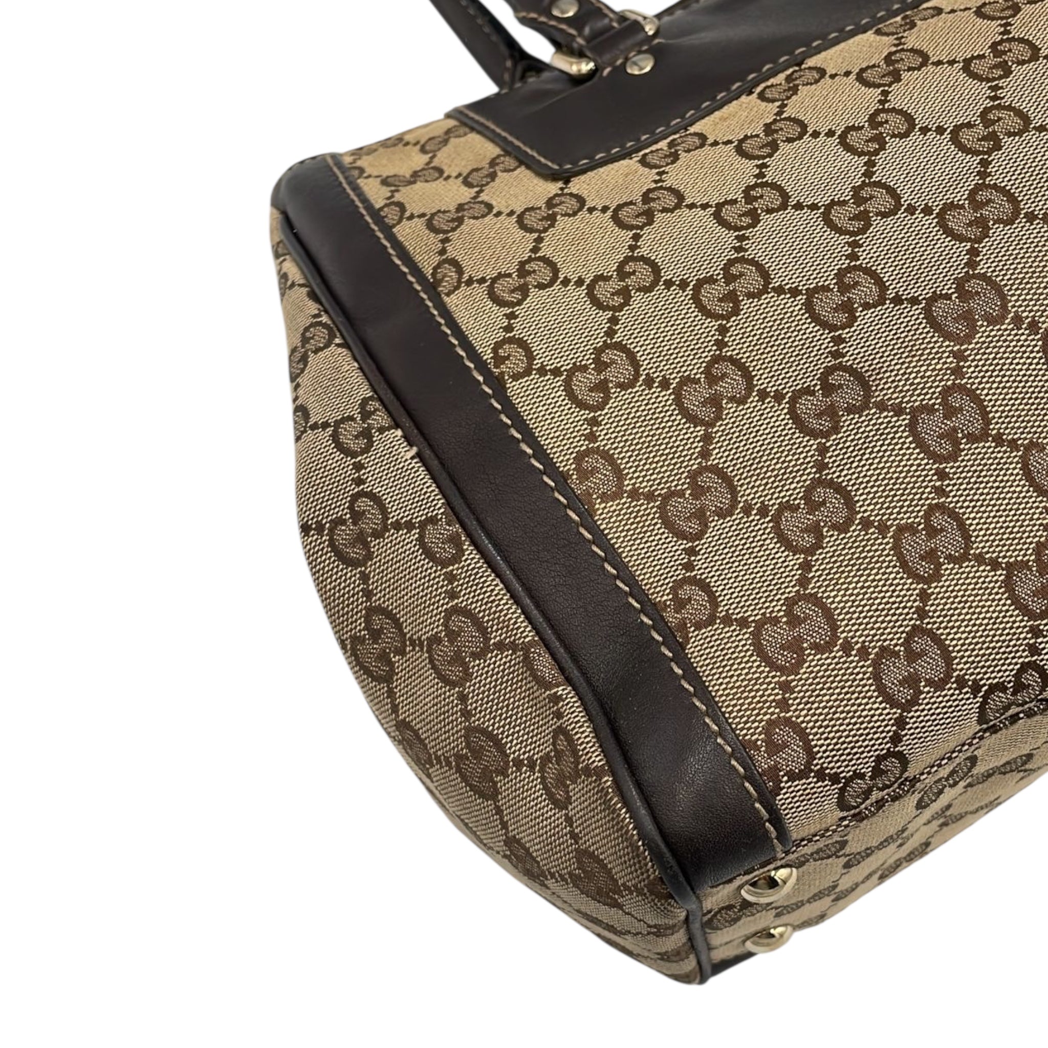 Gucci trophy Tote GG canvas