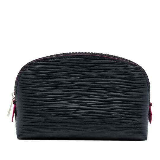 Louis Vuitton Cosmetic Pouch Black Epi