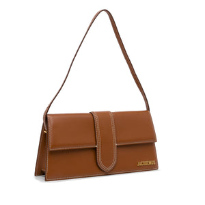 Jacquemus Le Bambino Long Brown Leather