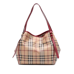 Burberry Haymarket Check Canterbury Tote Small