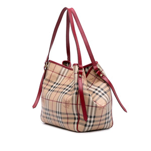 Burberry Haymarket Check Canterbury Tote Small