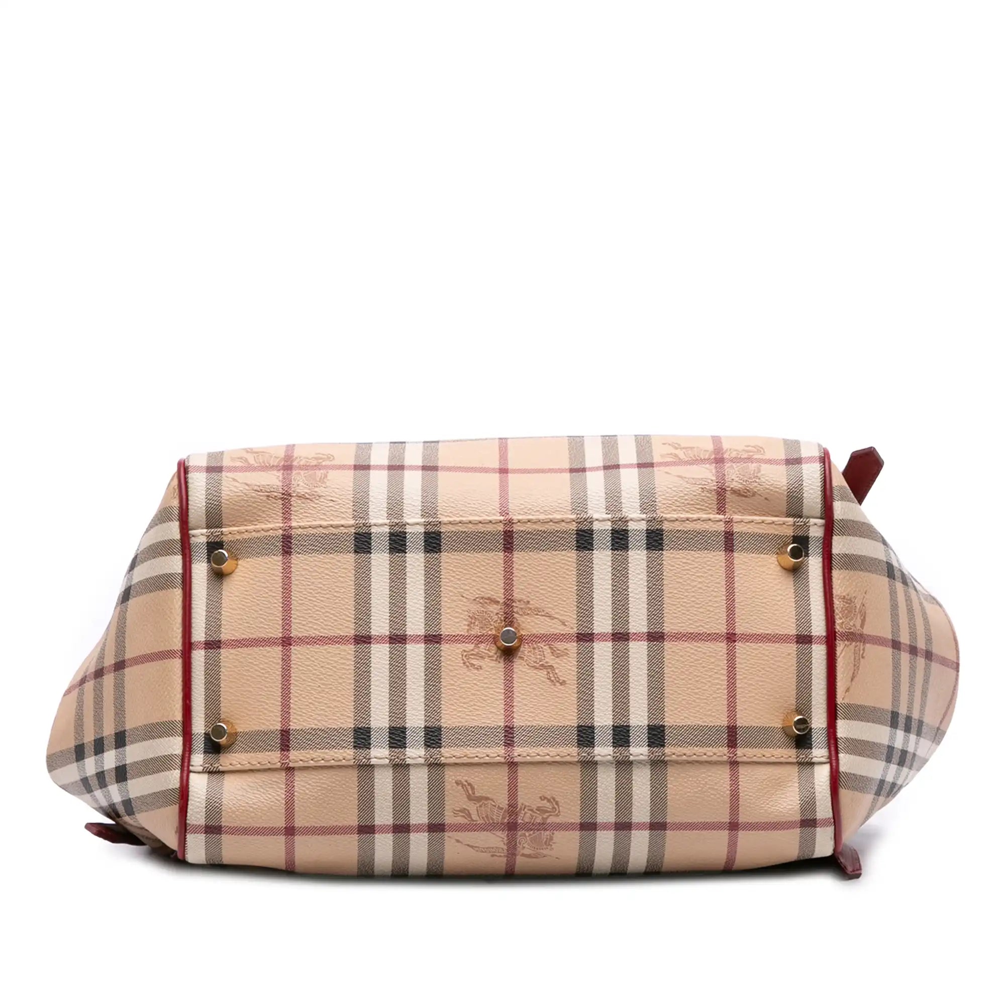 Burberry Haymarket Check Canterbury Tote Small