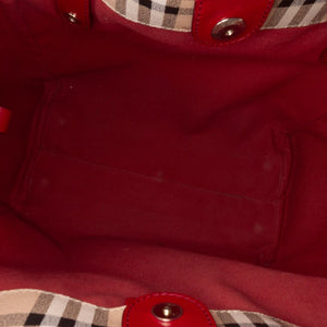 Burberry Haymarket Check Canterbury Tote Small