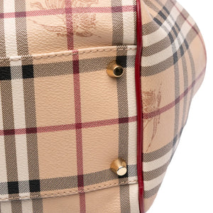 Burberry Haymarket Check Canterbury Tote Small