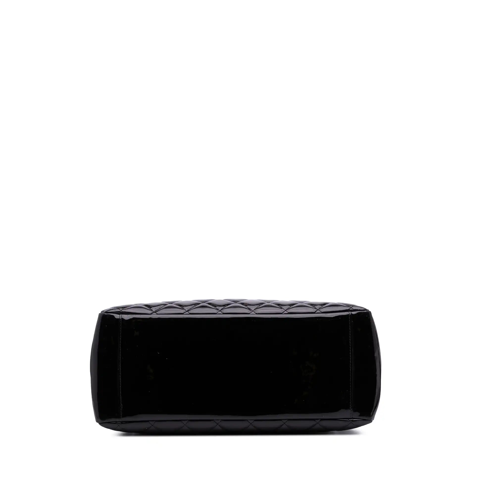 Chanel GST Black Patent Leather