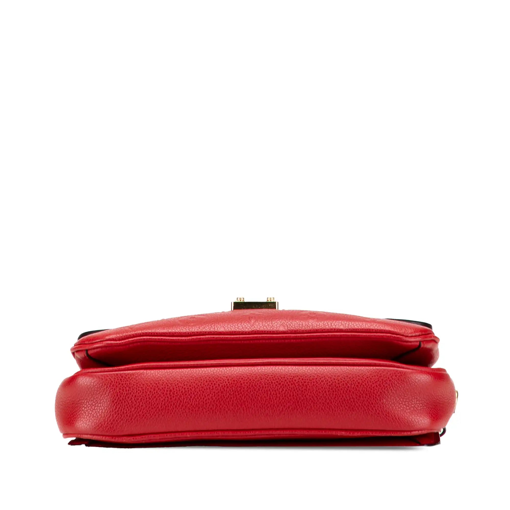 Louis Vuitton Pochette Métis Red Monogram Empreinte