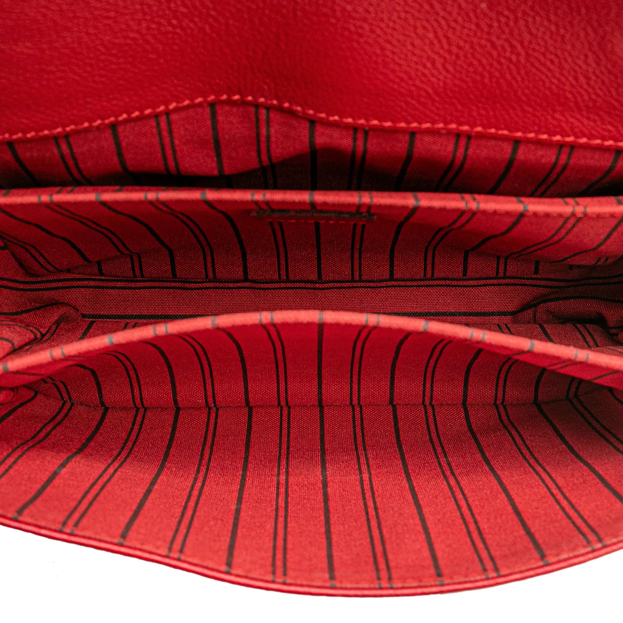 Louis Vuitton Pochette Métis Red Monogram Empreinte