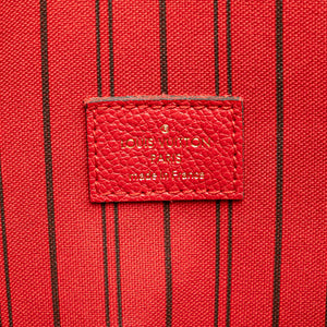 Louis Vuitton Pochette Métis Red Monogram Empreinte