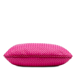 Bottega Veneta Hobo Bag Medium Pink Intrecciato