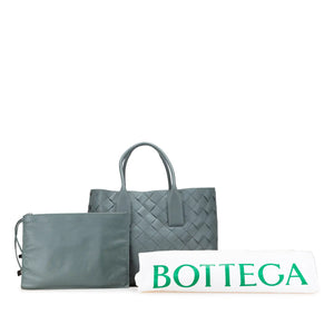 Bottega Veneta Tote Grey Maxi Intrecciato