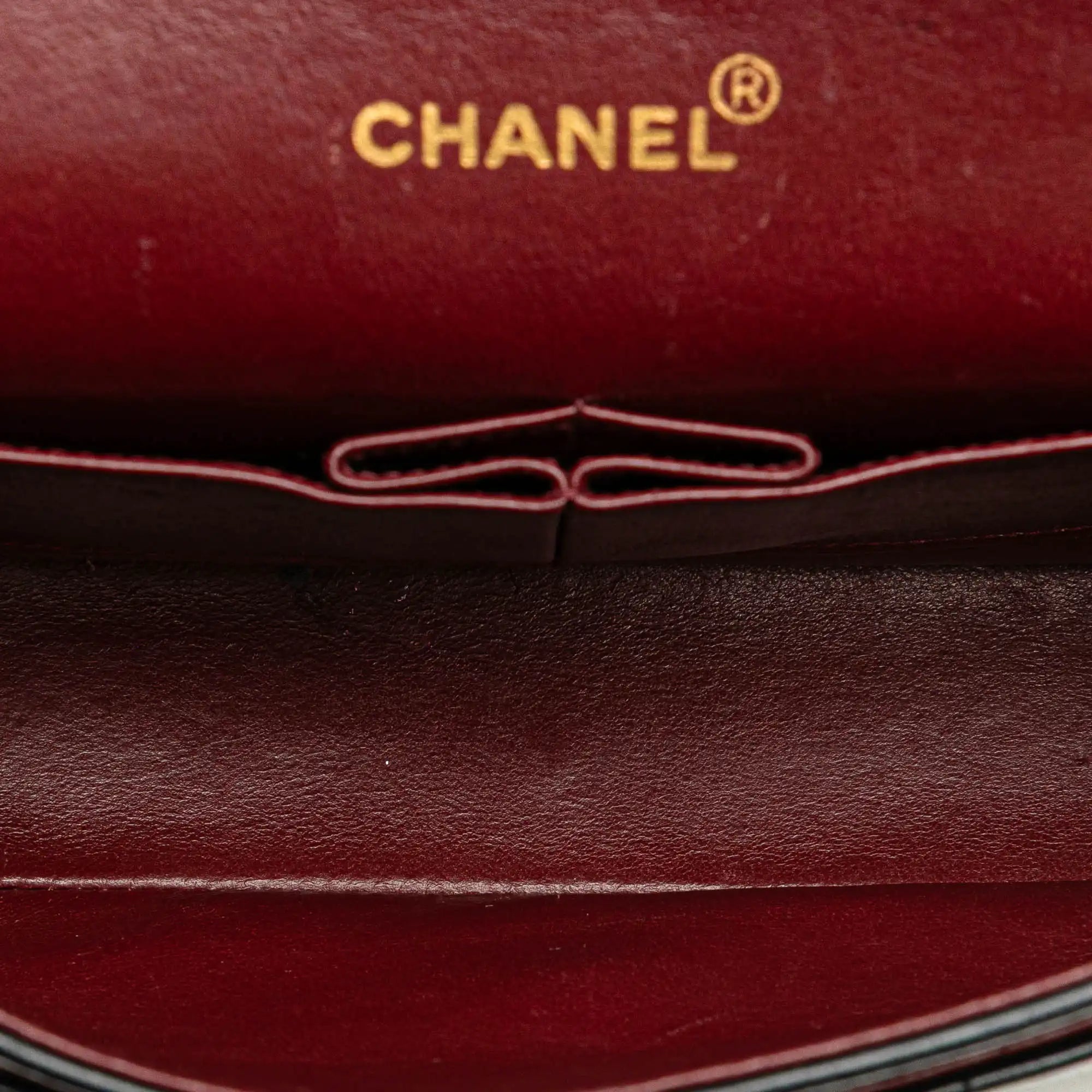 Chanel Classic Double Flap Medium Black Lambskin Gold