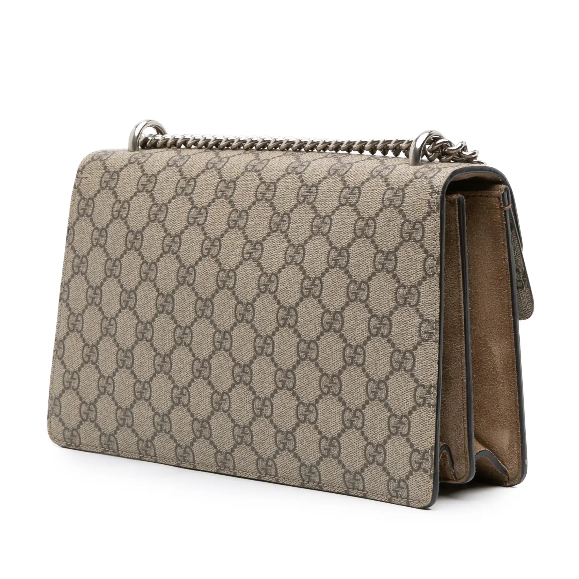 Gucci Dionysus Small Beige GG Supreme Canvas