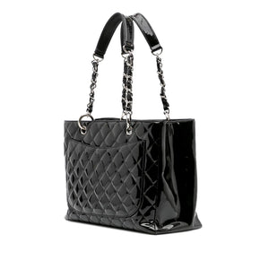 Chanel GST Black Patent Leather